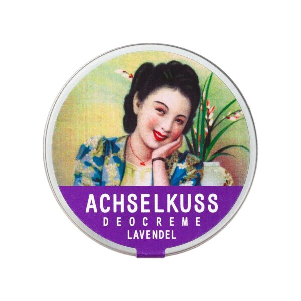 ACHSELKUSS Lavendel white