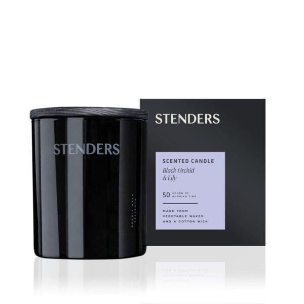 stenders black orchid and lily