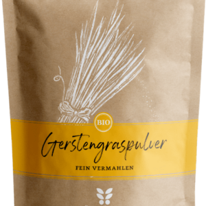 Gerstengraspulver fein vermahlen 500 g