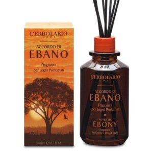 ACCORDO DI EBANO Raumduft mit Holzstäbchen