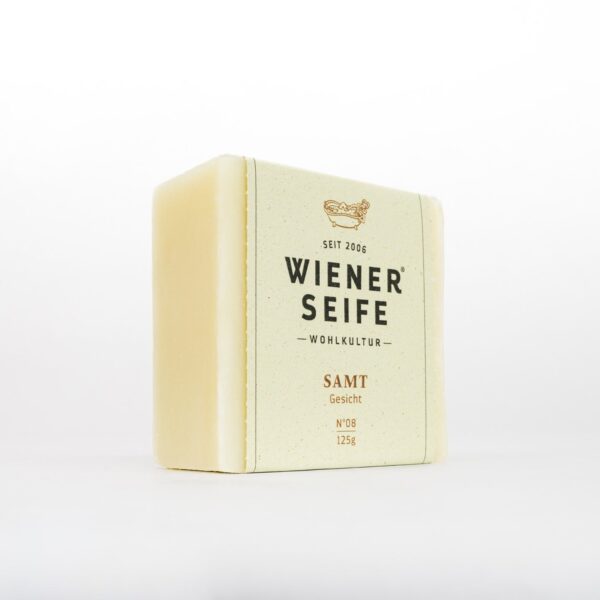 Samt Seife N°08, handgemacht