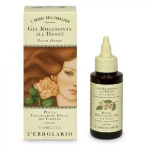Haarfarben Gel mit Henna Hennarot