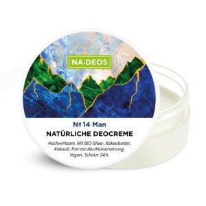 Natürliche Deocreme Man