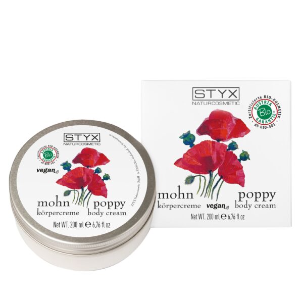 Mohn Körpercreme 200ml