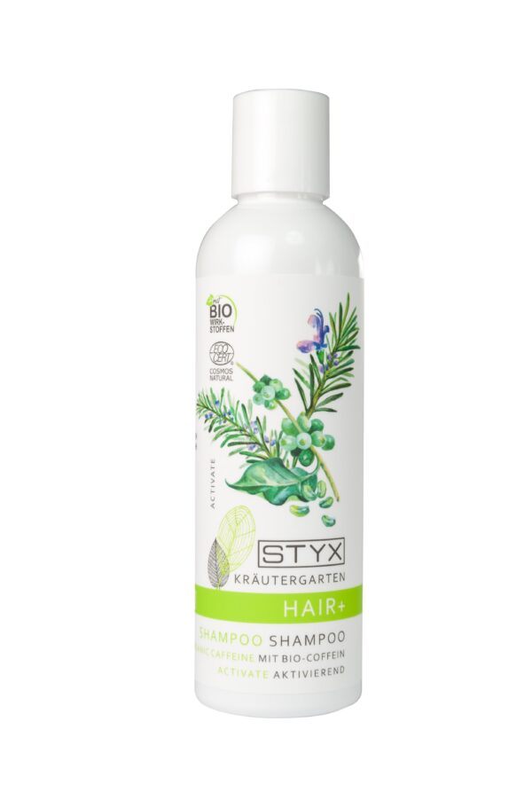 Kräutergarten Shampoo HAIR+ mit Bio Coffein