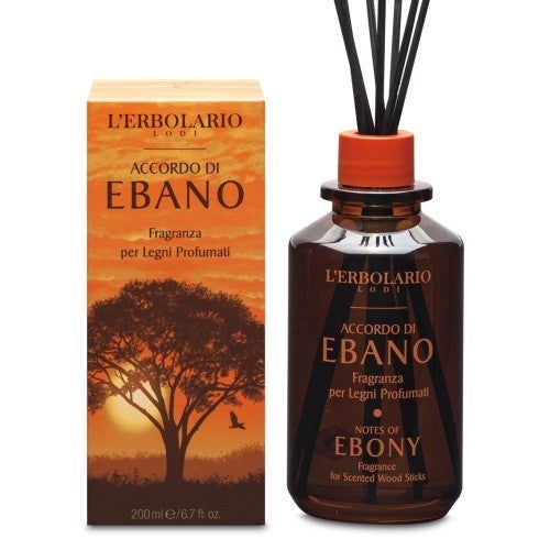 ACCORDO DI EBANO Raumduft mit Holzstäbchen 5 lerbolario ebano eau de parfum 50ml 10