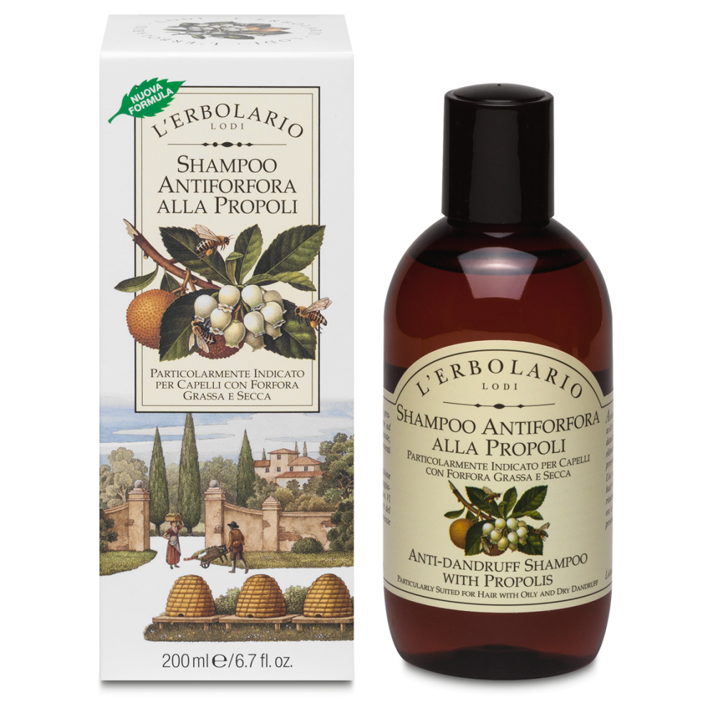 lerbolario shampoo propolis 200ml