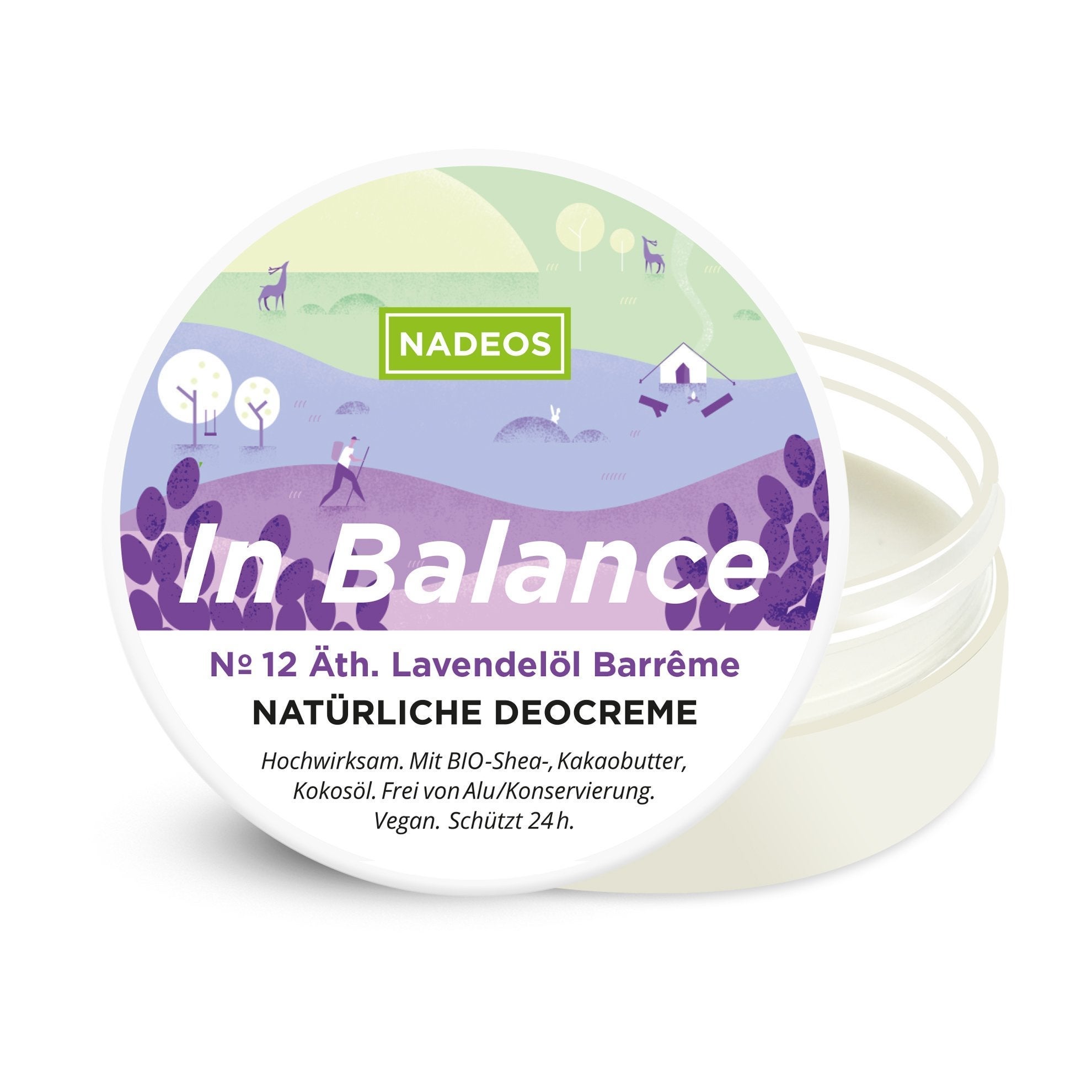 nadeos natuerliche deocreme lavendel barreme in balance