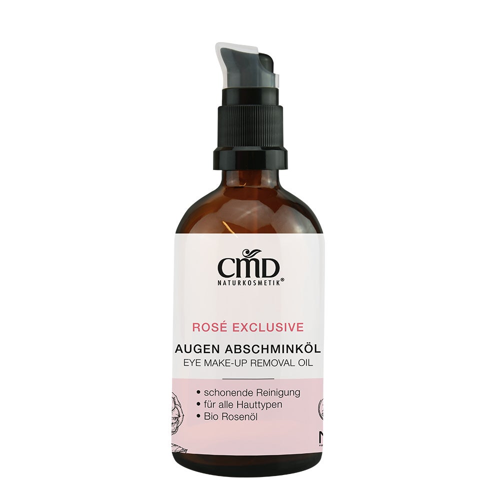 rose exclusive augen abschminkoel eye make up removal oil 100 ml