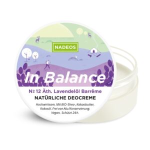 Natürliche Deocreme Lavendel