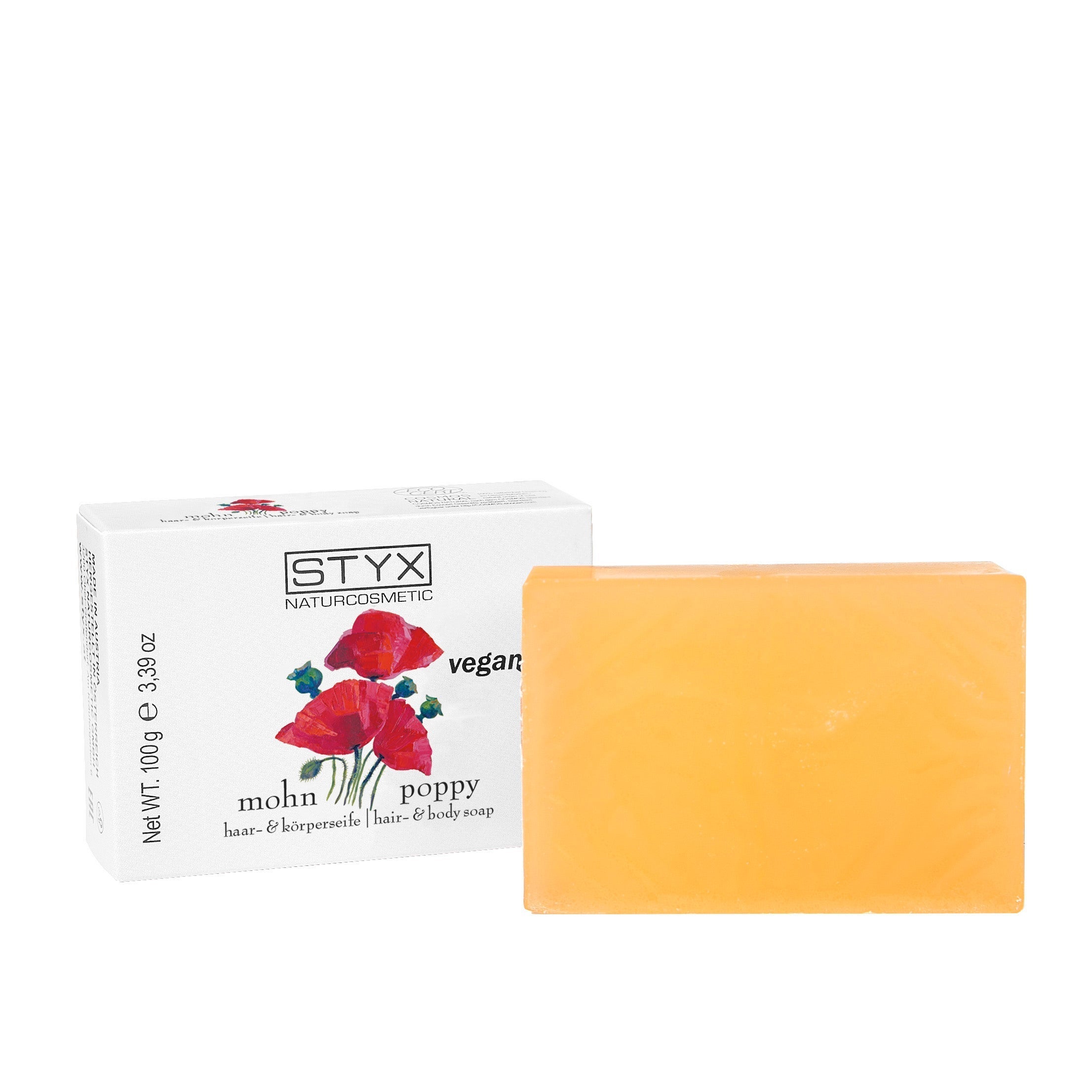 styx mohn haar und koerperseife 100g
