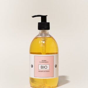 Flüssige BIO Seife Rose