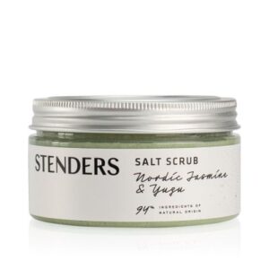 Salz Körperpeeling mit AHA Nordischer Jasmin & Eisenkraut