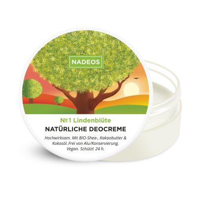 Natürliche Deocreme Lindenblüte 1 Natürliche Deocreme Lindenblüte