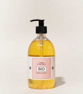 Flüssige BIO Seife Rose